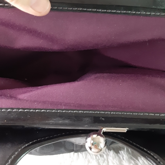 Coach Authentic Signature Monogram Satchel - Picture 6 of 7